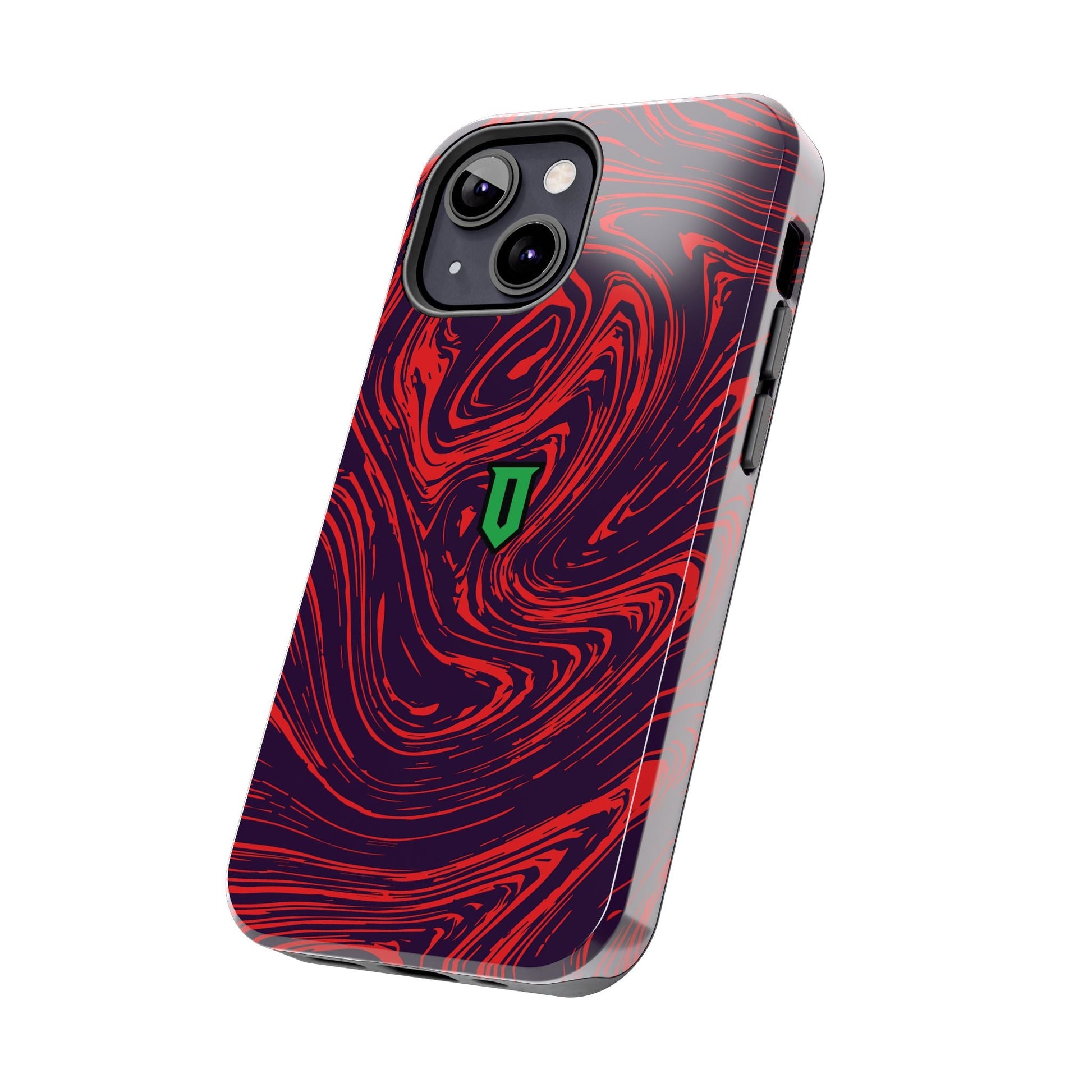 Red Marble Phone Case - Optimus