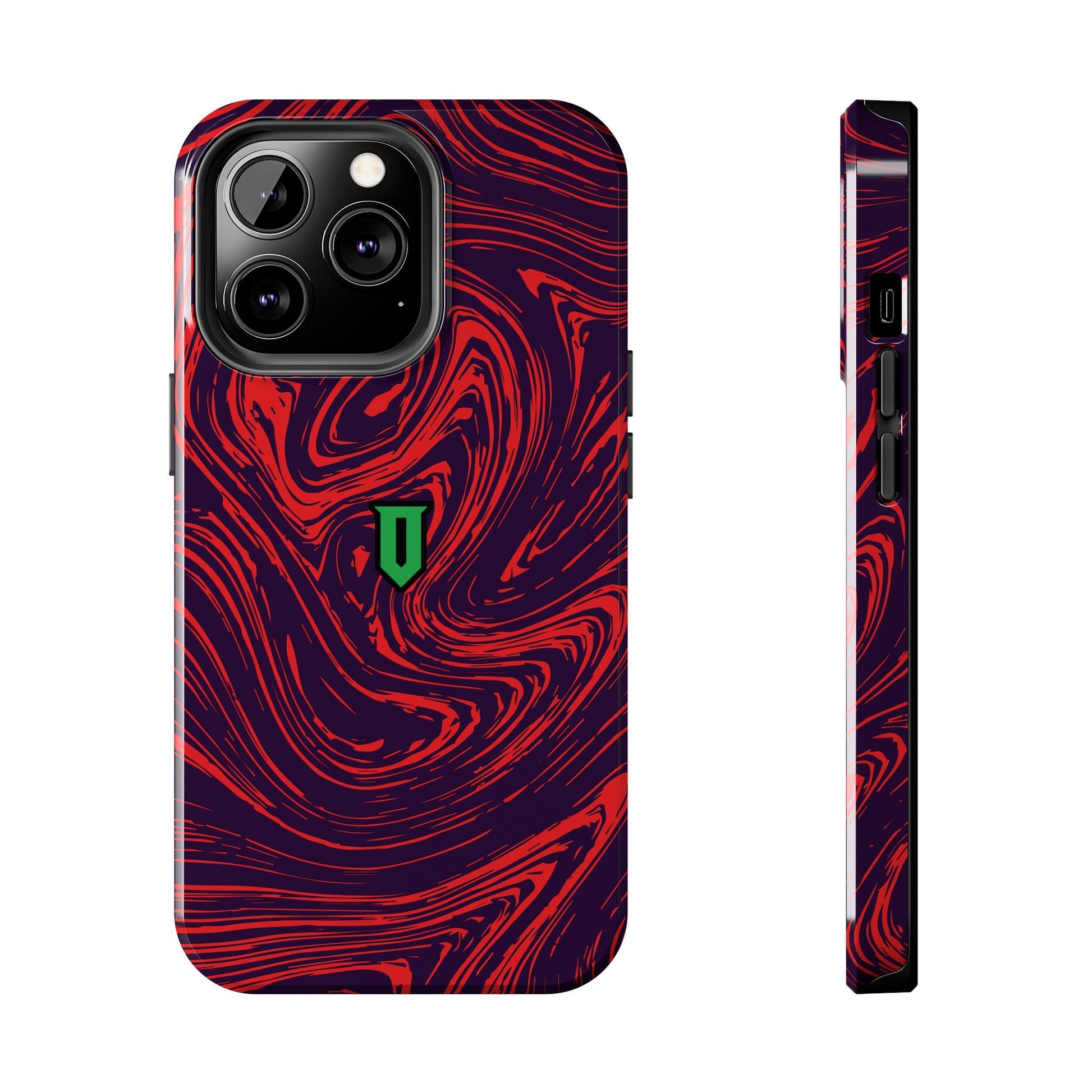 Red Marble Phone Case - Optimus