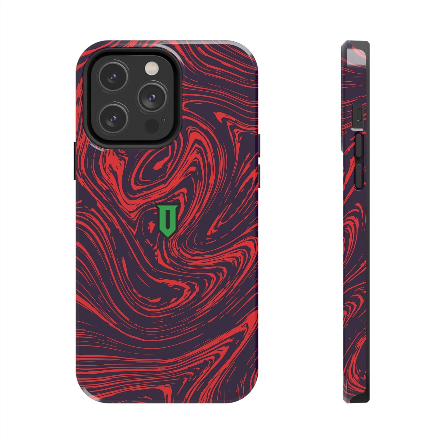 Red Marble Phone Case - Optimus