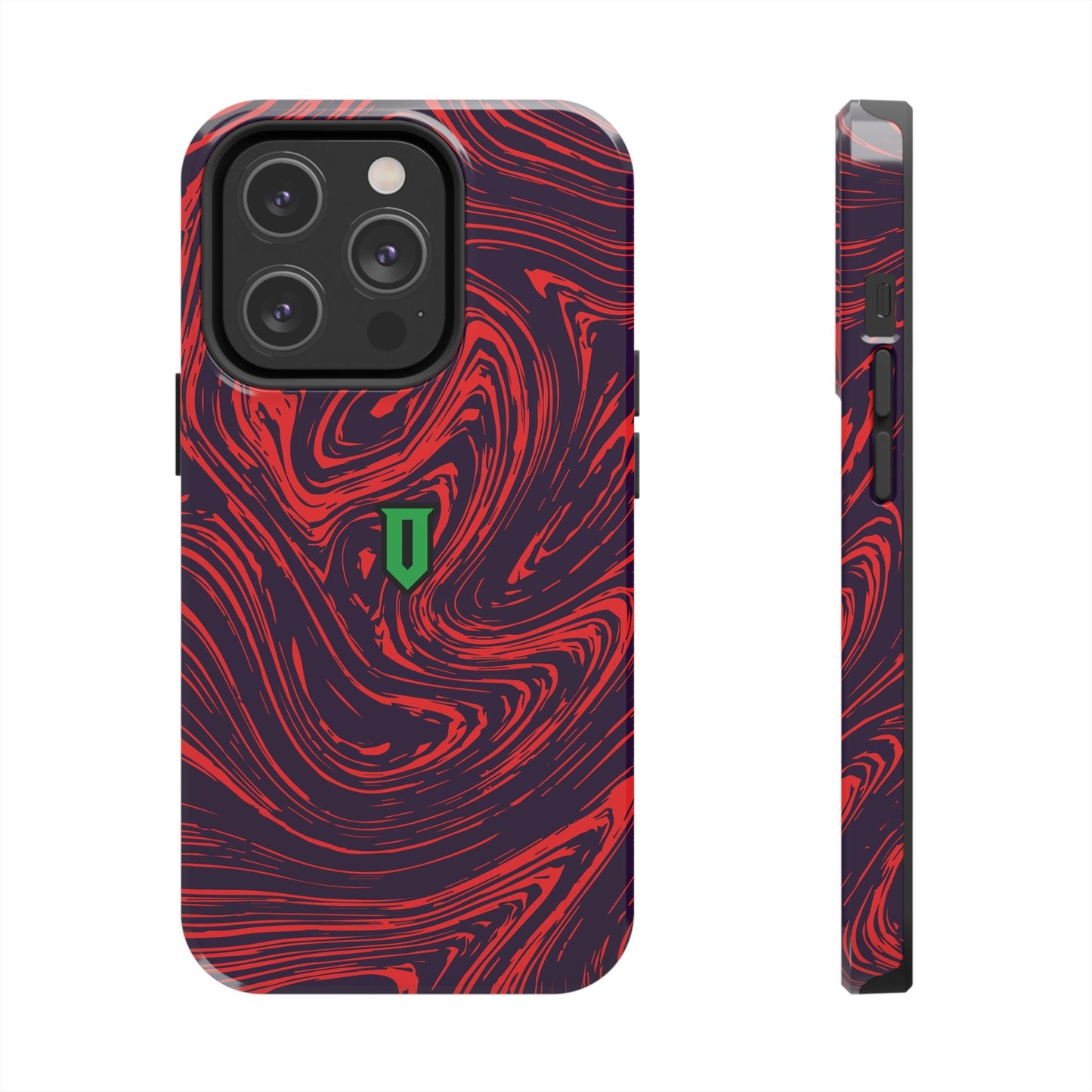 Red Marble Phone Case - Optimus