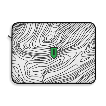 White Damascus Laptop Sleeve - Optimus