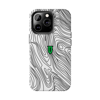 White Damascus Phone Case - Optimus