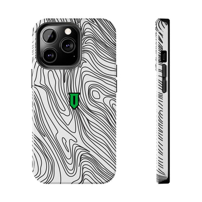 White Damascus Phone Case - Optimus