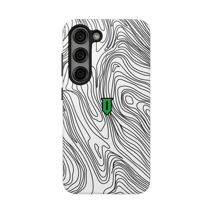 White Damascus Phone Case - Optimus