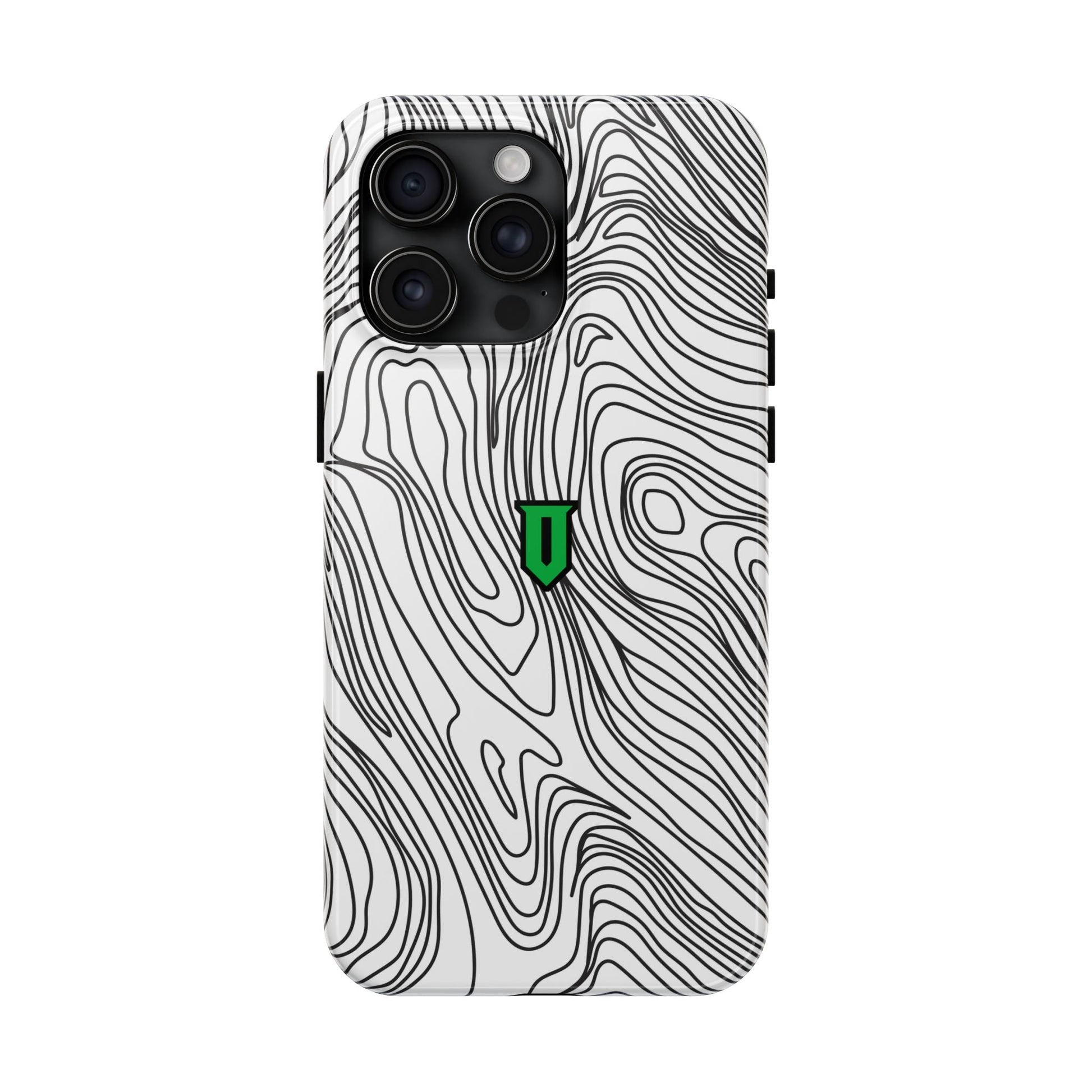 White Damascus Phone Case - Optimus