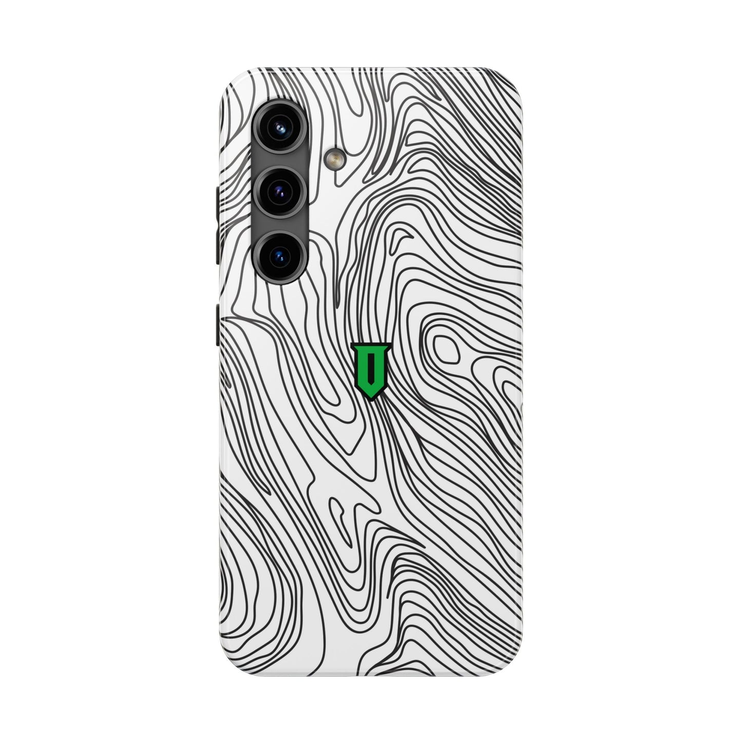 White Damascus Phone Case - Optimus