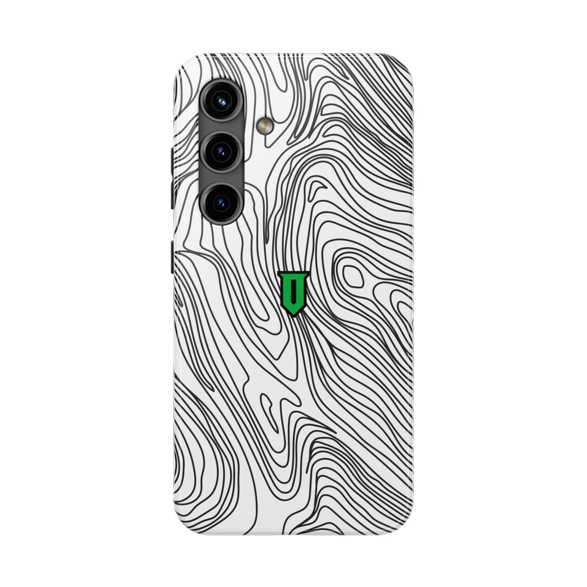 White Damascus Phone Case - Optimus