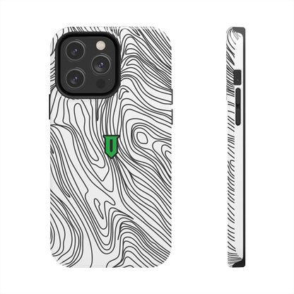 White Damascus Phone Case - Optimus