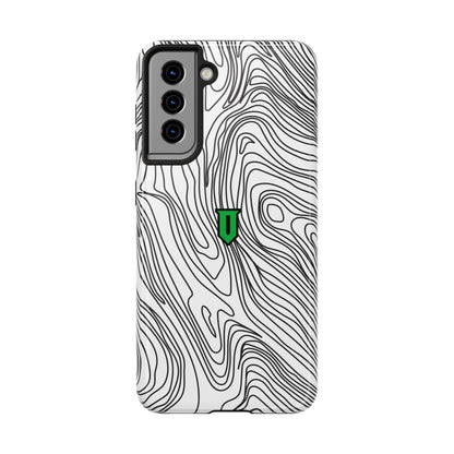 White Damascus Phone Case - Optimus