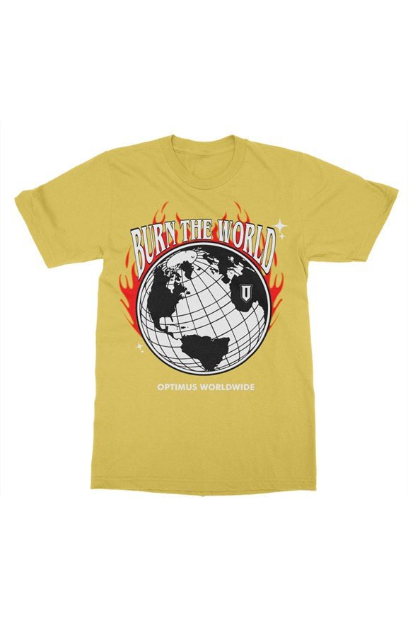 Burn The World T-Shirt - Optimus
