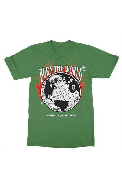 Burn The World T-Shirt - Optimus