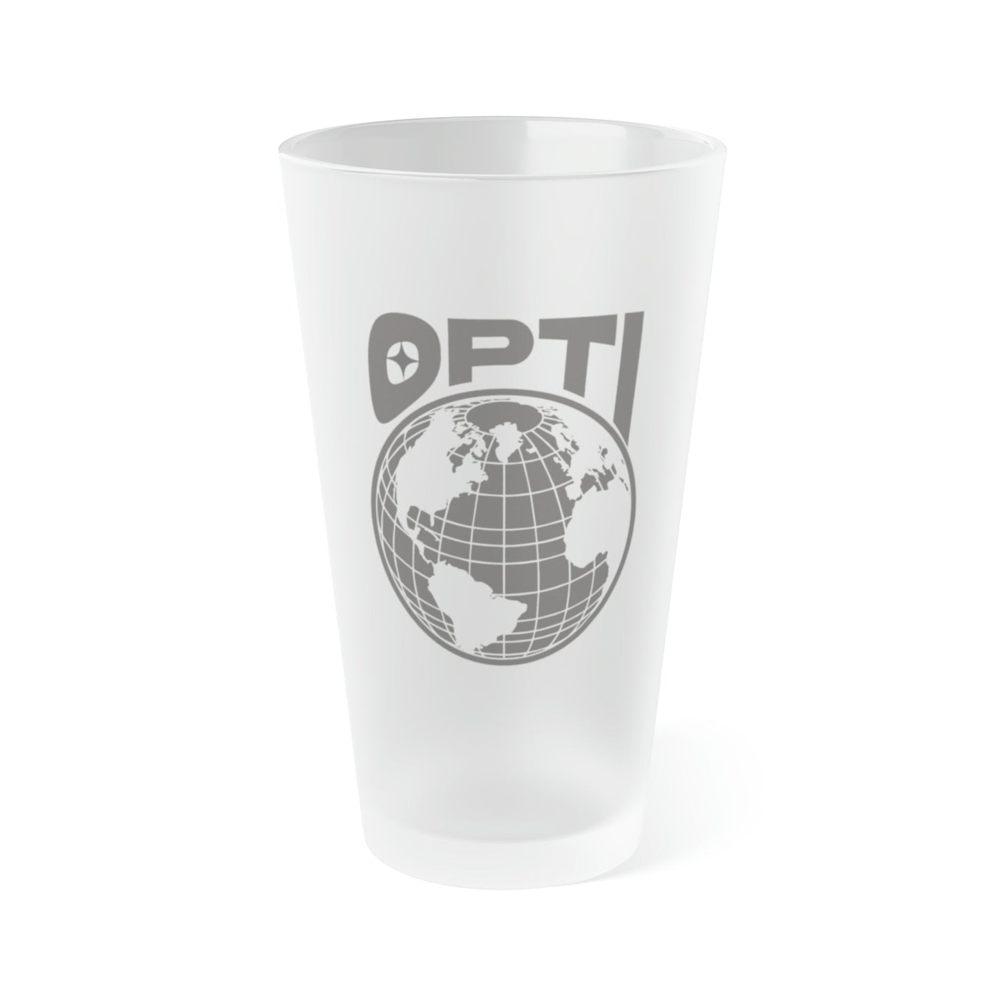 Opti Frosted Pint Glass [Limited Edition] - Optimus