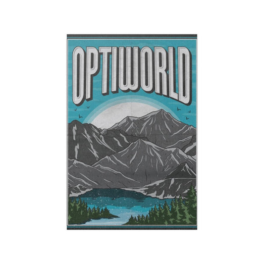 Optiworld Blue Poster - Optimus