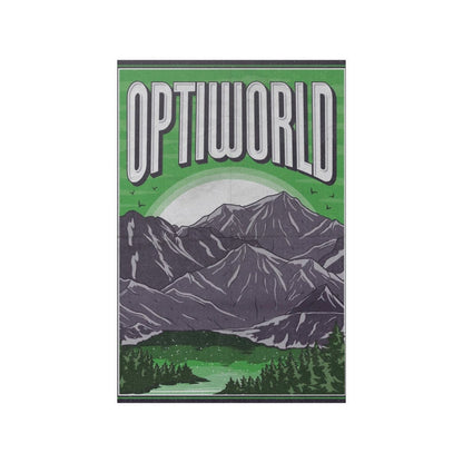 Optiworld Green Poster - Optimus
