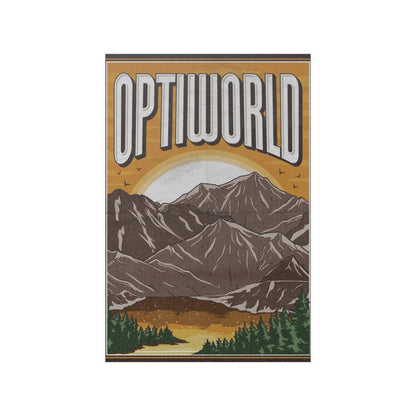 Optiworld Orange Poster - Optimus